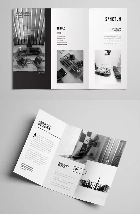 Exemple de brochure
