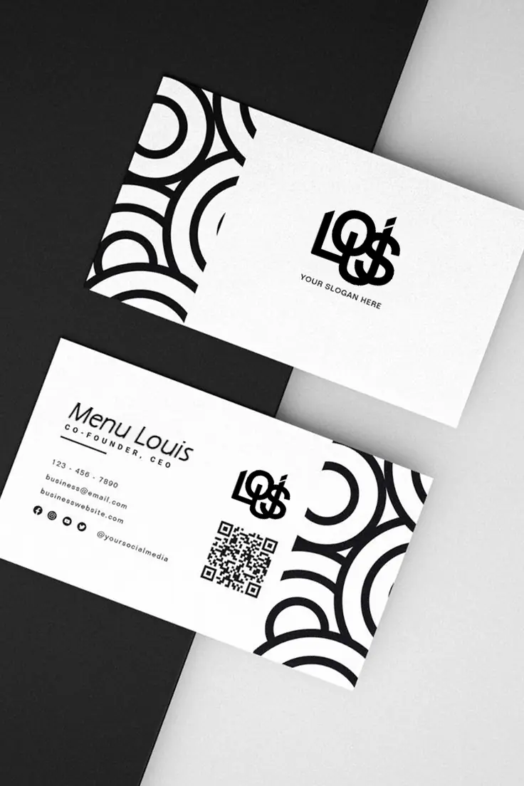 Exemple de carte de visite